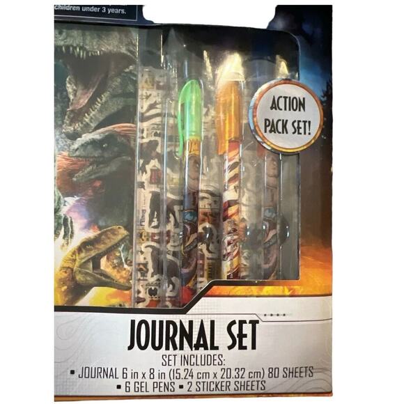 Jurassic World Dominion  Journal Set New Sealed NIB - Picture 8 of 14